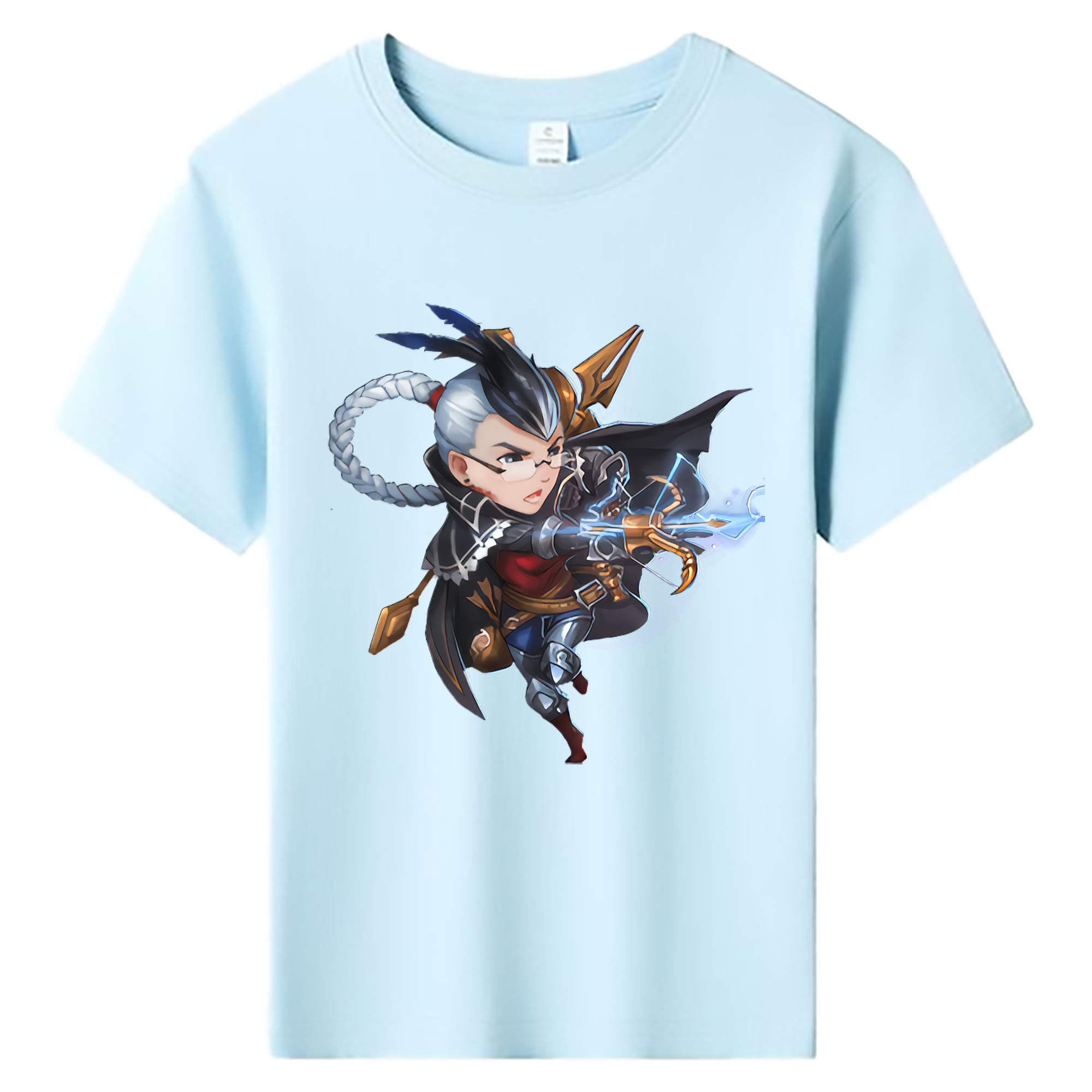 （画像用） リーグ・オブ・レジェンド League of Legends LOL 綿100％キッズTシャツ（フロントプリント）